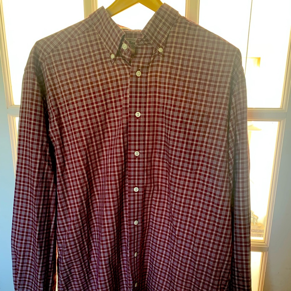 4/$20  L.L. Bean men’s button down shirt A1